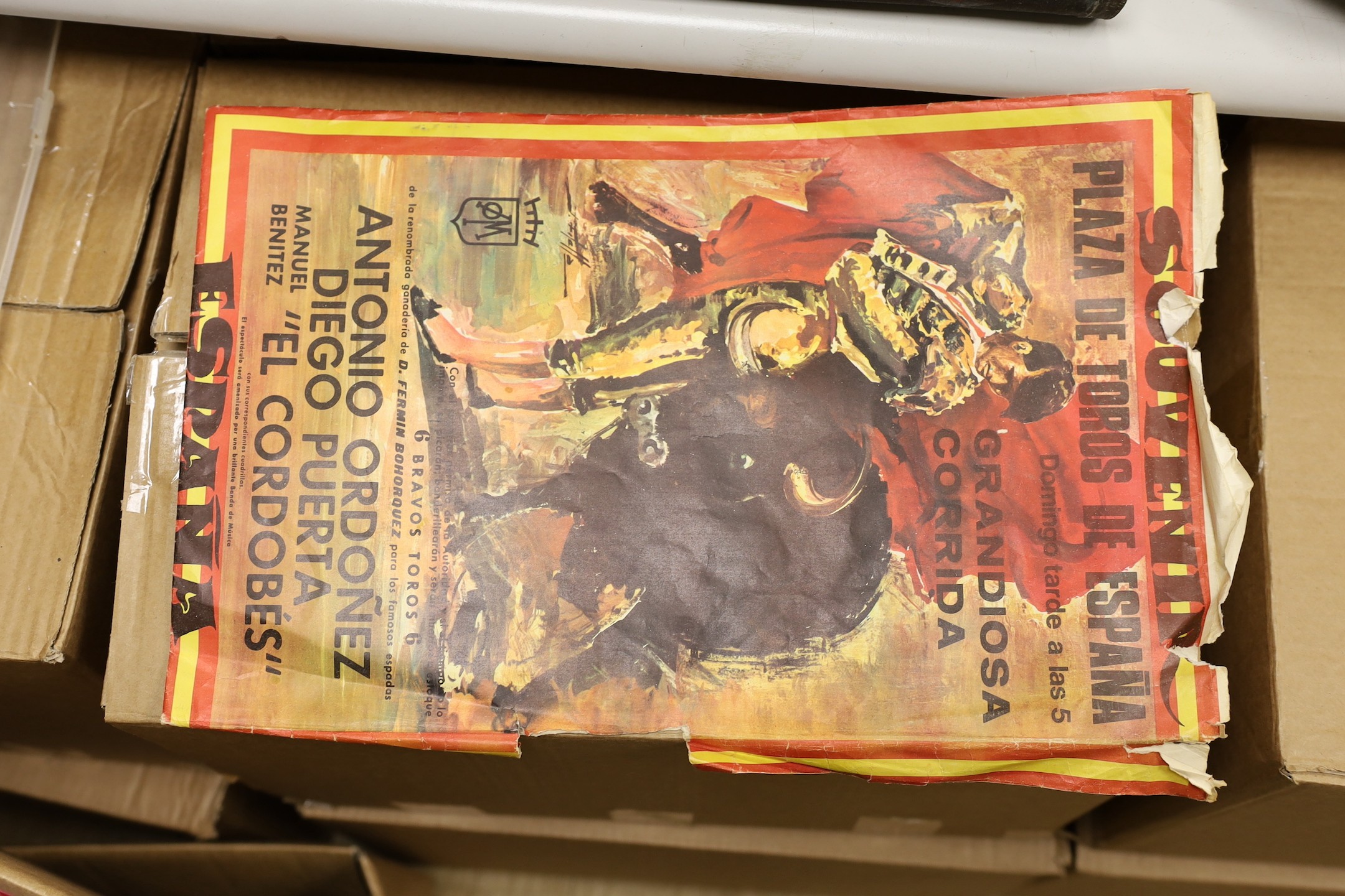 A Bullfighting poster.